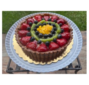 Fresh Fruit Tart with Seasonal Berries